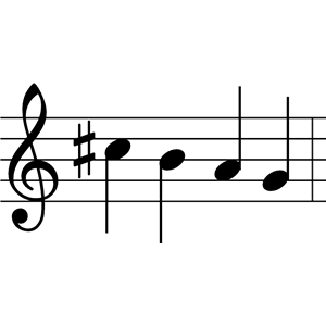 Music notes PNG-22010